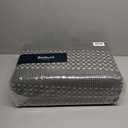 Bedsure 100% Stone Washed Cotton Duvet Cover Queen - Charcoal Grey Classic Waffle Weave Duvet Cover Set, Vintage Charm and Breathable 3 Pieces Bedding Set with Zipper Closure (Queen, 90"x90")