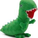 Happy Trees George Dinosaur Plush Stuffed Cartoon Dinosaur Doll Toys, 6.7"