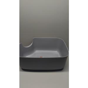 Cat Litter Tray , Grey, Size 22"×16"