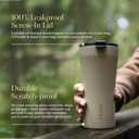 Sttoke Leakproof Earth Series - Dune Yellow, 16 oz