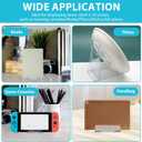 24 Pack Adjustable Book Display Stand, Crystal Clear Acrylic Book Easel, Comic Holder (4.41 x 4.13 x 2.36 Inch)