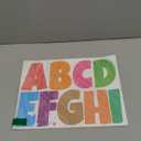 Bemeol 234 Pieces 4 Inch Bulletin Board Letters Alphabet Cutout Letter for Bulletin Board Display Home Classroom School Decor(Colorful)