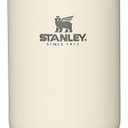 STANLEY IceFlow Stainless Steel Tumbler with Straw - Vacuum Insulated Water Bottle for Home, Office or Car - Reusable Cup with Straw Leak Resistant Flip - Cold for 12 Hours or Iced for 2 Days (Cream) (30 oz)