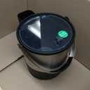 Oggi Insulated Ice Bucket, 4 Quart / 3.8 L, Stainless Steel, Black.