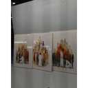 3Pcs Jesus Healing Canvas Wall Art Modern Christian Watercolor Decor Painting Pictures Boho God Saves People Posters Prints for Dining Living Prayer Room Kitchen Church Wall Bedroom Decoration