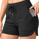 Ommiivex Women Swim Board Shorts 3 Inches Super Comfy Ultra Stretch Quick Dry for Pool Beach Summer Vacation and Daily Life