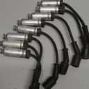 10.2 MM Racing Spark Plug Wires for CT5 CTS Escalade Camaro Corvette Express Silverado Suburban Tahoe Savana Sierra Yukon 5.3L 6.2L 6.6L V8 2014-2022 Blue