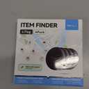 Air Tags for Android, 4 Packs Bluetooth Tracker for Google Find Hub (Find My Device) App. Item Finder Locator for Keys, Luggage, Suitcase, Backpack (Black, 4PCS)