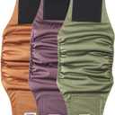 Washable Male Dog Diapers Reusable, Premium Belly Bands for Male Dogs, Pack of 3, High Absorbing Extra Extra Large Male Dog Pee Wraps for Puppy in Incontinence or Excitable Urination and Training(XXL)