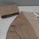 5 Pack Dual Waffle Weave Kitchen Towels, 16x26 Inch, 100% Cotton, Super Absorbent, Quick Dry Dishcloth Set with Hanging Loop, Soft and Durable, Brown