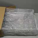 QUYUWU 2-Tier Kitchen Cabinet Pull Out Shelf and Drawer Organizer Slide Out Pantry Storaqe Basket in Multiple Sizes (16" W x 21" D)