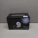 Canless Recessed Gimbal Downlight - Suitable for 20ft High Ceiling 1200lm 4 Inch 15W LED Rotatable Eyeball Spotlight, 5CCT Dimmable Lights with Junction Box, Anti-Glare, Black 4 Pack