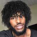 GNIMEGIL Black Curly Wigs for Men 12 inch Short Wig with Bangs Fluffy Wave Big Volume Male Wigs Cosplay 70s 80s Punk Costume Party Synthetic Hair