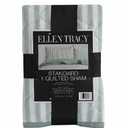 Ellen Tracy Stripe Single Standard Quilted Sham, 20x36 100%Polyester