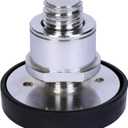 1PC Car Lift Telescopic Round Tray Rubber Pads Peg Screwup Pads Car Lift Rubber Tray 60mm Shaft Diameter(Buttoned Thread Style)