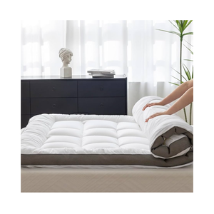 Ultimate Comfort and Cooling: 100% Cotton Twin/full, XL Mattress Topper - Luxurious Softness, Good for Back Pain, Revolutionary Cooling Technology, No-Slip Design, Ideal for Deep Sleep Mattress Pad