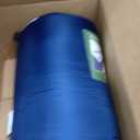 Coleman Brazos 30°F Adult Cool-Weather Sleeping Bag with No-Snag Zipper & Stuff Sack, Machine Washable, Blue