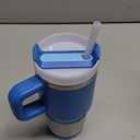 STANLEY Quencher H2.0 Tumbler with Handle and Straw 20 oz | Flowstate 3-Position Lid | Cup Holder Compatible for Travel | Insulated Stainless Steel Cup | BPA-Free | Azure