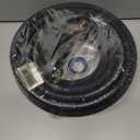 Yolass 3/8 Inch  50FT Hybrid Air Hose, Air Compressor Hose, 5 IN 1 1/4 Industrial Quick coupler Fittings, All-Weather Flexibility, Heavy Duty, Lightweight Compressor Hose Short(Black)