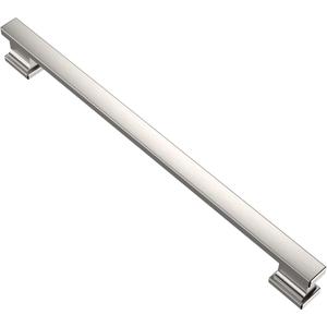 Alzassbg 10 Pack Brushed Satin Nickel Cabinet Pulls, 9 Inch(228.5mm) Hole Centers Kitchen Cabinet Handles for Cabinets and Drawers AL3061SN
