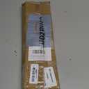 Curtain Rods for Windows 33 to 60 InchesBlack Adjustable 5/8 inch Curtain Rod for Bedroom, Small Decorative Drapery Rods with Twisted Cage Finals