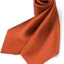 SHIROUYU 100% Mulberry Silk Scarf 26.5'', Lightweight Solid Color Square Neckerchief, Soft Satin Hair Scarf with Gift Wrap