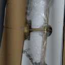 Gold Bathroom Vanity Light 3-Lights Bathroom Light Fixtures Over Mirror with Clear Glass Shade 22.4 inch Wall Sconce Lighting Bath(Exclude E26 Bulb)