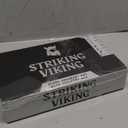 Striking Viking Grooming Kit - Premium Care Products for Men with Beard Shampoo, Oil, Balm Butter, Brush, Wooden Comb, Mustache Scissors & Toiletry Bag (1 Fl Oz (Pack of 7)) (2 Bottles Missing )