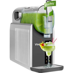 Slushy Machine for Home Use with 7 Preset Programs & Auto Cleaning Function, Frozen Drink Maker Easy to Make Slush Margarita Frappés Cocktail & More, 4H Fresh parties, summer gatherings
