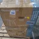 OLIXIS Dining Chairs Set of 8 Kitchen Mid Century Modern Chairs with Wood Legs and PU Leather Cushion for Living Room Bedroom Outdoor Lounge, White