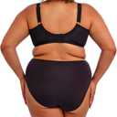Goddess Women's Plus Size Keira Underwire Banded Bra (Black) 40N