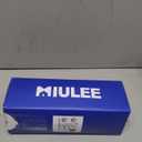 MIULEE Decorative Throw Pillow Covers for Couch Bed Livingroom 18x18 Inch Set of 2 Blue Boho Accent Throw Pllows Broadside Striped Patchwork Soft Corduroy Spring Coastal Pillowcases