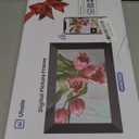 Uhale Digital Picture Frame 32GB Storage 10.1 Inch WiFi Electronic Photo Frames SD Card Slot IPS Touch Screen HD Display Auto Rotate Slideshow Share Videos Photos Instantly Send Wishes Remotely