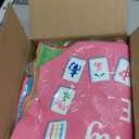 Hillban 4 Pcs Mahjong Tote Bag Set Mahjong Gifts for Women Mah Jong Tiles Bag Gifts for Mah Jong Players Friend Mom Grandma Lucky Birthday New Year