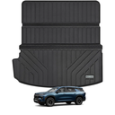 Large Cargo Liners for 2018-2022 2023 Chevy Traverse，TPE All Weather Protection Waterproof Rear Trunk Mat Easy to Clean Accessories for Chevrolet Traverse-Black
