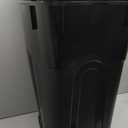 United Solutions 32 Gallon Wheeled Outdoor Garbage Can with Attached Snap Lock Lid and Heavy-Duty Handles, Black, Heavy-Duty Construction, Perfect Backyard, Deck, or Garage Trash Can, 2 Pack