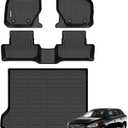 Binmotor-All Weather Car Floor Mats & Cargo Liner for Volvo XC60 2010-2017, TPE Liners Cargo Trunk Mat for Volvo XC60 Accessories