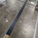 ROOMTEC 8 Pack Slat Wall Panels, WPC Soundproof 3D Wall Panel for Interior Wall Decor, 108 x 6 in (108 in-Black)