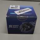 JIN BD Wrist Trainer Ball Auto-Start Gyroscopic Forearm Exerciser Gyro Ball for Strengthen Arms, Fingers, Grip and Muscles (Black Diamond (No Light))