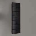 Barhon Pill Organizer Large, Weekly Medicine Pill Organizers, 7 Day Pills Box Case Travel for Big Vitamin Supplements Fish Oil, Black