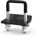 Hitch Tightener 2 Inch, Anti Rattle Hitch Clamp Hitch Noise Reducer for Bike Rack, Towing Trailer Hitch Accessories