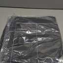 Simple Houseware 3-Shelf Hanging Closet Organizer, Fabric Storage Shelves with 57L Capacity, Dark Gray