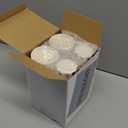 Maxcheck 100 Pieces Christmas Paper Cups with Handle 9 oz Holiday Disposable Cups Drinking Hot Chocolate Coffee Cup for Xmas Daily Use Bar Accessories Party Decoration (Snowman)