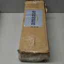 Double Curtain Rod 84 to 120 Inch, Black Long Dual Curtain Rods with Decorative Aluminium Twisted Cage Finial, 1 Inch Adjustable Heavy Duty Telescopic Spliced Window Treatment Rods, All Metal