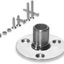 ZOMCHAIN Antenna Mount Base Marine Grade 316 Stainless Steel
