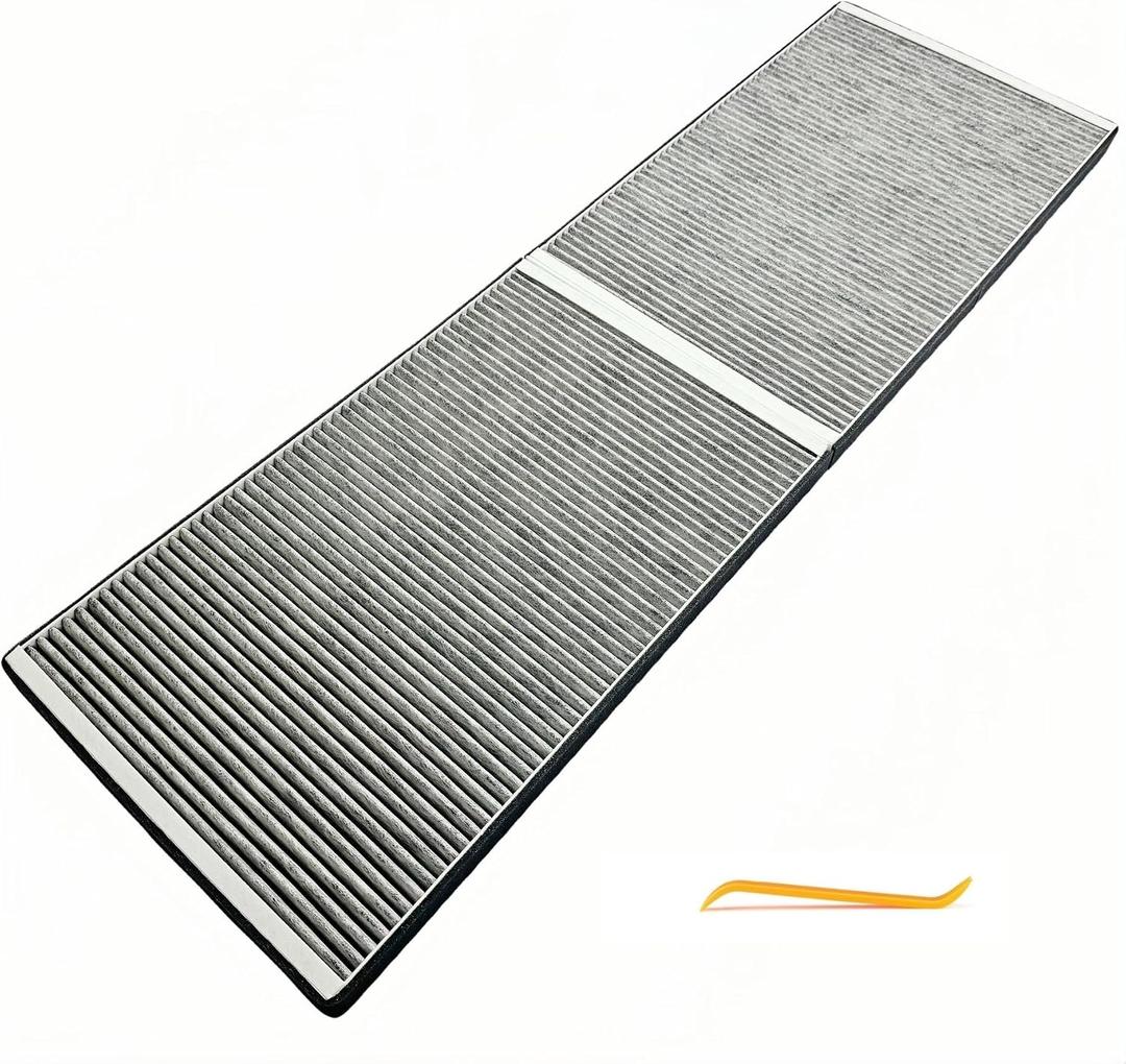 HEPA Air Filter Replacement for Tesla Model X 2015-2020,Intake filter,Foldable Upgrade Activated Carbon Replacement Low Wind Resistance