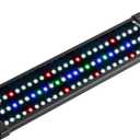 NICREW ClassicLED Plus LED Aquarium Light with Timer, 15 Watts, for 18 to 24 Inch Fish Tank Light, Daylight and Moonlight Cycle, Brightness Adjustable