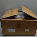 jinchan Fiora Washable Area Rug 8x10 for Living Room Soft Faux Wool Ultra-Thin Stain Resistant Non-Slip Distressed Vintage Floral Large Carpet for Bedroom, Home Office, Nursery(Dark Blue, 8'x10')