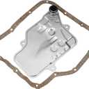 X AUTOHAUX 1 Set 31728-AA120 31728-AA121 Transmission Filter Oil Pan Gasket Assembly for Subaru Forester 2.0L 2014-2018