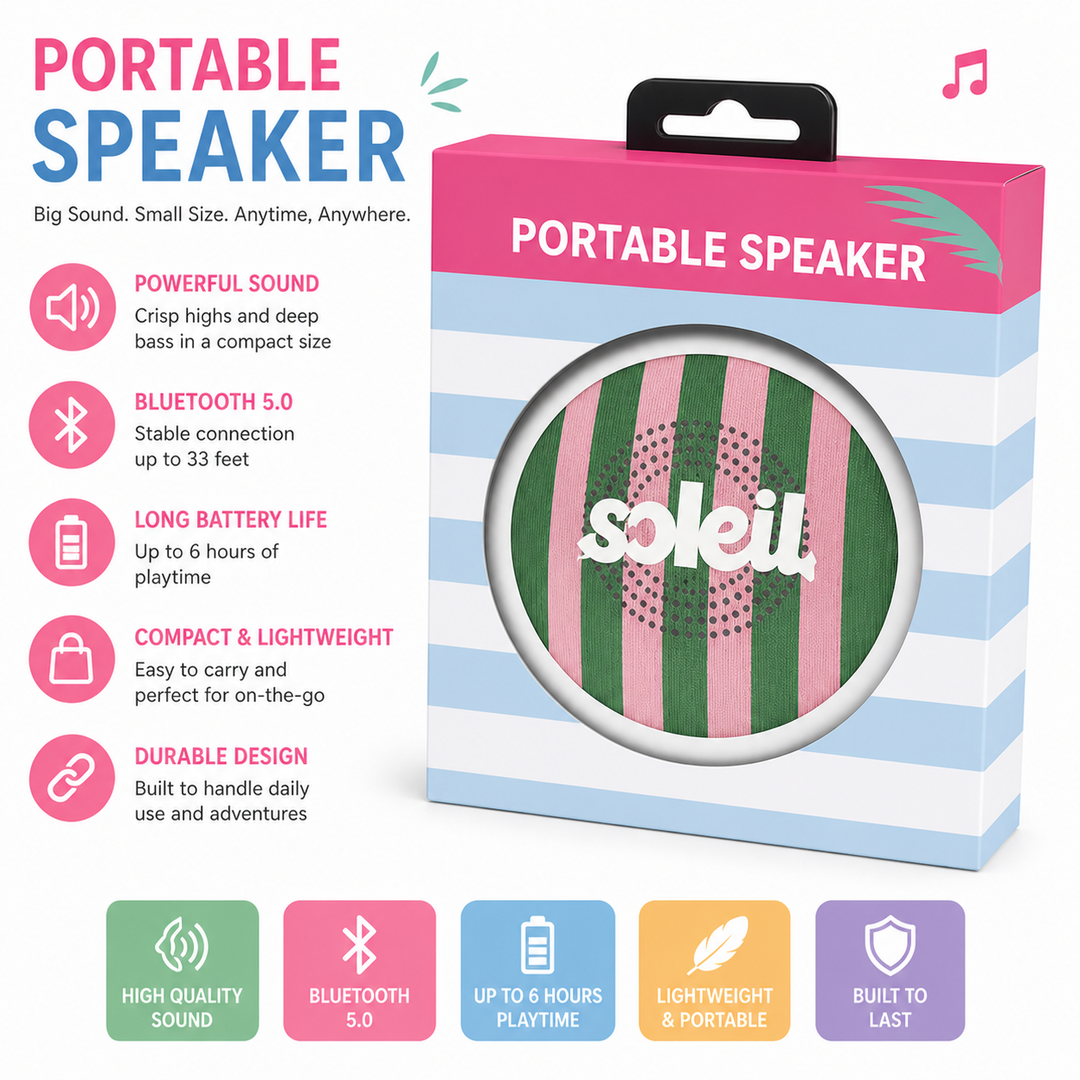 4 x Orbit Portable speaker